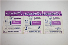 1954, 1955, & 1956 Irish Golf 'Ireland's National Golf Magazine' - Twenty-Two (22)