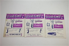 1954, 1955, & 1956 Irish Golf 'Ireland's National Golf Magazine' - Twenty-Two (22)
