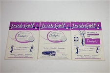 1954, 1955, & 1956 Irish Golf 'Ireland's National Golf Magazine' - Twenty-Two (22)