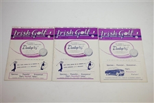1954, 1955, & 1956 Irish Golf 'Ireland's National Golf Magazine' - Twenty-Two (22)