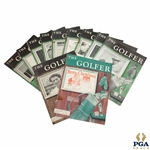 1951 The Golfer (The California Golfer) Golf Magazines - Eleven (11)