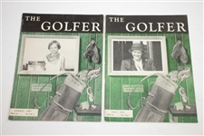 1951 The Golfer (The California Golfer) Golf Magazines - Eleven (11)