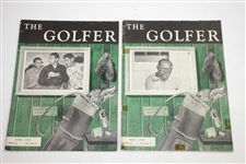 1951 The Golfer (The California Golfer) Golf Magazines - Eleven (11)