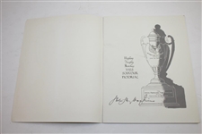 1955 Fourth Annual Intl. PGA Team Matches between USA & Canada at La Jolla CC Program