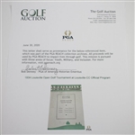 1934 Louisville Open Golf Tournament at Louisville CC Official Program - Horton Smith Win