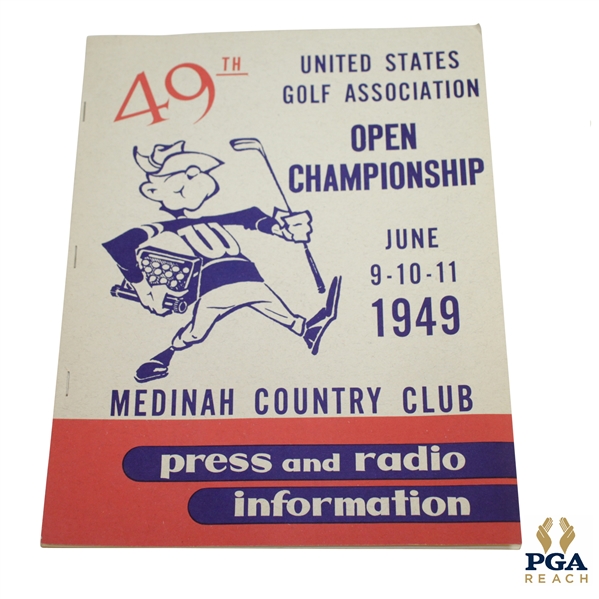 1949 US Open at Medinah Country Club USGA Press & Radio Information Program