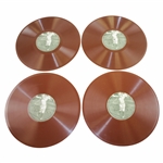 Four Vintage Walter Hagen 'Golf Secrets' Vinyl Records
