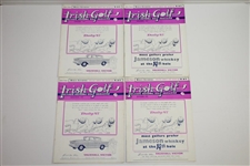 1957, 1958, & 1959 Irish Golf 'Ireland's National Golf Magazine' - Thirty-Four (34)