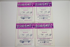 1957, 1958, & 1959 Irish Golf 'Ireland's National Golf Magazine' - Thirty-Four (34)
