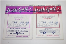 1957, 1958, & 1959 Irish Golf 'Ireland's National Golf Magazine' - Thirty-Four (34)