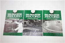 1969-1972 USGA Green Section Records Golf Magazines - Twenty-Three (23)