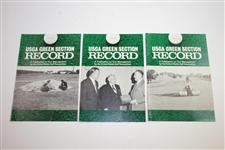 1969-1972 USGA Green Section Records Golf Magazines - Twenty-Three (23)