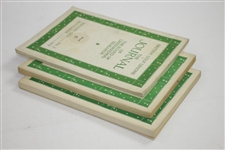 1929, 1930, & 1931 The Journal of the Board of Greenkeeping Research Golf Booklets