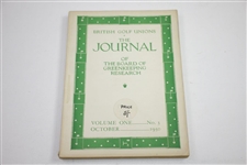 1929, 1930, & 1931 The Journal of the Board of Greenkeeping Research Golf Booklets