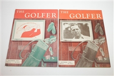 1952 The Golfer (The California Golfer) Golf Magazines - Twelve (12)