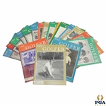 1956 & 1957 The Golfer (The California Golfer) Golf Magazines - Eighteen (18)
