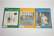1956 & 1957 The Golfer (The California Golfer) Golf Magazines - Eighteen (18)