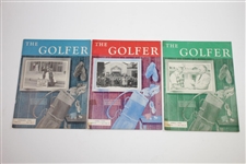 1956 & 1957 The Golfer (The California Golfer) Golf Magazines - Eighteen (18)