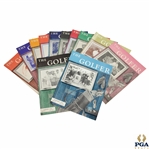 1955 The Golfer (The California Golfer) Golf Magazines - Twelve (12)