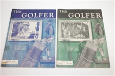 1955 The Golfer (The California Golfer) Golf Magazines - Twelve (12)