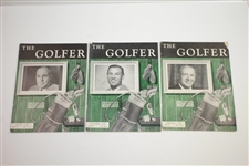 1949 The California Golfer (The Golfer) Golf Magazines - Eighteen (18)