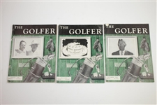 1949 The California Golfer (The Golfer) Golf Magazines - Eighteen (18)