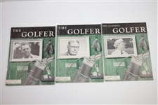 1949 The California Golfer (The Golfer) Golf Magazines - Eighteen (18)
