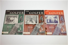 1954 The Golfer (The California Golfer) Golf Magazines - Eleven (11)