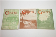 1928, 1929, & 1951 The Metropolitan Golfer Golf Magazines - Eighteen (18)