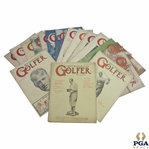 1925, 1926, & 1927 The Metropolitan Golfer Golf Magazines - Seventeen (17)