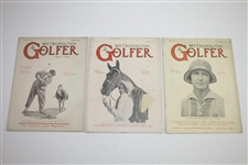 1925, 1926, & 1927 The Metropolitan Golfer Golf Magazines - Seventeen (17)