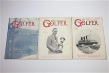 1925, 1926, & 1927 The Metropolitan Golfer Golf Magazines - Seventeen (17)