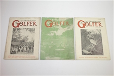 1925, 1926, & 1927 The Metropolitan Golfer Golf Magazines - Seventeen (17)