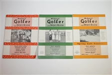1935 Midwest Golfer & Club Review (Chicago Golfer & CC Review) Golf Magazines - Twelve (12)