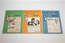 1947 New Zealand Golf Illustrated Golf Magazines - Eight (8)