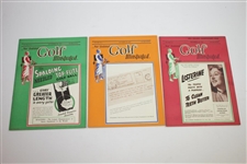 1947 New Zealand Golf Illustrated Golf Magazines - Eight (8)