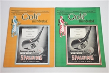 1949 New Zealand Golf Illustrated Golf Magazines - Seven (7)