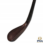 Circa 1850 Douglas McEwan Putter with Both Shaft & Hozel Stamps - 37 1/2"