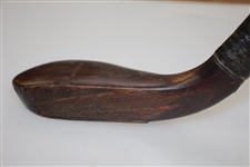 Circa 1850 Douglas McEwan Putter with Both Shaft & Hozel Stamps - 37 1/2