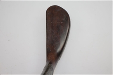 Circa 1850 Douglas McEwan Putter with Both Shaft & Hozel Stamps - 37 1/2