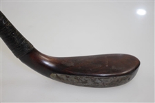 Circa 1850 Douglas McEwan Putter with Both Shaft & Hozel Stamps - 37 1/2