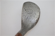 Standard Golf Co. Mills Sunderland BGS Spoon with Shaft Stamp