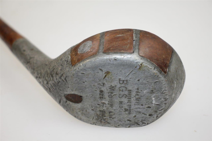 Standard Golf Co. Mills Sunderland BGS Spoon with Shaft Stamp