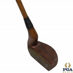 Vintage Goose Neck Left Handed Mallet Chinese Putter - Copy