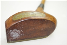 Vintage Goose Neck Left Handed Mallet Chinese Putter - Copy