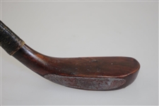 Pre 1840's Peter McEwan Playclub with 'Restored by Laurie Auchterlonie' Shaft Stamp