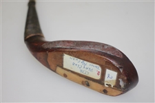 Pre 1840's Peter McEwan Playclub with 'Restored by Laurie Auchterlonie' Shaft Stamp
