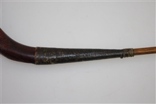Pre 1840's Peter McEwan Playclub with 'Restored by Laurie Auchterlonie' Shaft Stamp