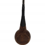 Circa 1930 Center Shafted Ball Shaped Driver with Steel Shaft - 42 1/4