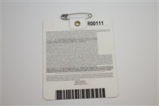2015 Masters Tournament Series Badge #R00111 - Jordan Spieth Winner